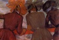 Degas, Edgar - Women Leaning on a Railing